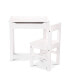 Melissa & Doug Wooden Child's Lift-Top Desk & Chair - White