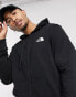 The North Face Open Gate light full zip hoodie in black