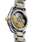 Фото #5 товара Наручные часы Ted Baker London Ammy Hearts Black Leather Strap Watch 34mm.