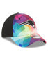 Фото #3 товара Men's and Women's Multicolor, Black New England Patriots 2023 NFL Crucial Catch 39THIRTY Flex Hat