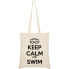 ფოტო #1 პროდუქტის KRUSKIS Keep Calm And Swim Tote Bag