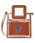 Фото #1 товара Women's Houston Texans Clear Mini Shirley Bag