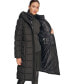 ფოტო #3 პროდუქტის Women's Bibbed Hooded Puffer Coat