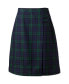 ფოტო #2 პროდუქტის Women's School Uniform Plaid A-line Skirt Below the Knee
