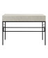 Faux Shagreen 2 Drawer Desk