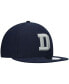 Фото #4 товара Men's Navy Dallas Cowboys Coach D 9FIFTY Snapback Hat