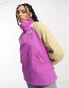 The North Face Class V pullover jacket in purple and stone