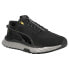 Фото #3 товара Puma Nmj X Wild Rider Blk Lace Up Mens Black Sneakers Casual Shoes 38504801