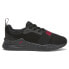 Фото #1 товара Puma Wired Run City Escape Lace Up Youth Boys Black Sneakers Casual Shoes 38561