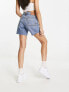 Фото #3 товара Levi's 501 original mid thigh shorts in mid wash blue