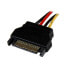 Фото #4 товара StarTech.com 12in SATA to LP4 Power Cable Adapter - F/M - 0.3048 m - SATA 15-pin - Molex (4-pin) - Male - Female - Straight