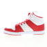 Фото #5 товара DC Cure Hi Top ADYS400072-WRD Mens Red Skate Inspired Sneakers Shoes