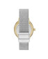 Women's Riis Three-Hand Silver-Tone Steel Mesh Watch, 36mm SKW2912