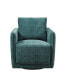 Фото #2 товара 29.5" Kaley Wide Fabric Upholstered 360 Degree Swivel Chair
