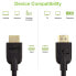 Фото #7 товара Кабель HDMI 4K 60 Гц High Speed с Ethernet черный 2 м - цифровой/дисплейный/видео TECHLY