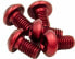 Фото #1 товара Wolf Tooth CAMO Chainring Bolt Kit, Red