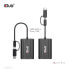 Club 3D USB Gen1 Type-C/-A to Dual HDMI (4K/30Hz) / VGA (1080/60Hz) - 0.22 m - USB Type-C - HDMI + VGA (D-Sub) - Male - Female - Straight