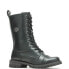 Фото #3 товара Harley-Davidson Walsen 8" Lace D87256 Womens Black Leather Motorcycle Boots