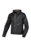 Motorradhoodie Macna Farrow Schwarz