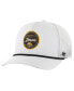 ფოტო #1 პროდუქტის Men's White Iowa Hawkeyes Fairway Trucker Adjustable Hat
