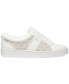 Фото #2 товара MICHAEL MMK Juno Stripe Lace-Up Low-Top Sneakers