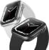 Uniq Etui UNIQ Glase Apple Watch 7 45mm przezroczysty-dymny/clear-smoke [2 PACK]