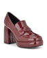 ფოტო #1 პროდუქტის Women's Verge Slip-On Square Toe Block Heel Loafers