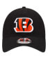 Фото #3 товара Men's Black Cincinnati Bengals Distinct 9TWENTY Adjustable Hat