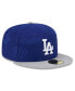 Фото #3 товара Men's Royal/Gray Los Angeles Dodgers Multi Logo 59FIFTY Fitted Hat