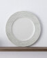 Hammock "Stripes" Rim Dinner Plates, Set of 4