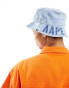 Фото #4 товара Aape By A Bathing Ape denim camo bucket hat in blue