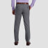 Фото #2 товара Haggar H26 Men's Premium Stretch Straight Fit Trousers - Dark Gray 32x34