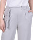 Women's Belted Scuba Crepe Pants