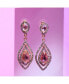 ფოტო #2 პროდუქტის Women's Gold Dazzling Drop Earrings