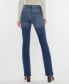 ფოტო #2 პროდუქტის Women's High Rise Skinny Denim Bootcut Jeans