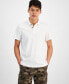 Фото #1 товара Men's Regular-Fit Textured Polo Shirt, Created for Macy's