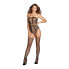 Geometric‑Pattern Bodystocking