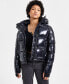 ფოტო #1 პროდუქტის Women's Lexie Hooded Water-Resistant Puffer Coat