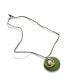 ფოტო #1 პროდუქტის Women's Green Circular Bird Necklace