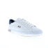 Фото #2 товара Lacoste Powercourt Tri 22 1 SMA Mens White Leather Lifestyle Sneakers Shoes