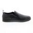 Фото #1 товара Emeril Lagasse Royal Slip Resistant Mens Black Leather Athletic Work Shoes