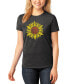 Фото #1 товара Women's Premium Blend Sunflower Word Art T-shirt