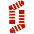 Цветные носки Happy Socks HS492-R "Линии в красно-желтых тонах" EU 36-40 - фото #1