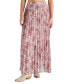 ფოტო #1 პროდუქტის Women's Coppola Floral Pleated Maxi Skirt