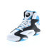 Фото #8 товара Reebok Shaq Attaq Mens White Leather Lace Up Athletic Basketball Shoes