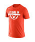 Фото #3 товара Men's Orange Clemson Tigers Basketball Drop Legend Performance T-shirt