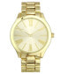 ფოტო #1 პროდუქტის Women's Gold-Tone Bracelet Watch 42mm, Created for Macy's