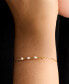 ფოტო #3 პროდუქტის Gold-Tone Hint of Shimmer Pendant Bracelet