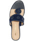 ფოტო #4 პროდუქტის Women's Jacks Whipstitch Mid Stacked Wedge Sandals
