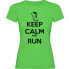 ფოტო #1 პროდუქტის KRUSKIS Keep Calm And Run short sleeve T-shirt